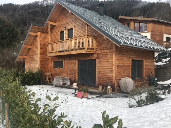 Chalet en ossature bois en Haute Savoie 2