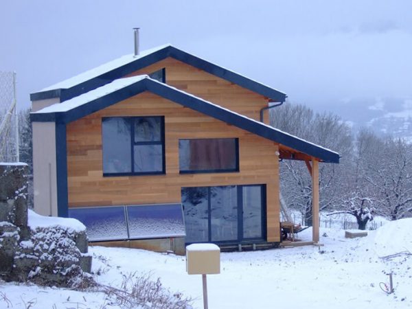 Maison en ossature bois à Brié-et-Angonnes en Isère