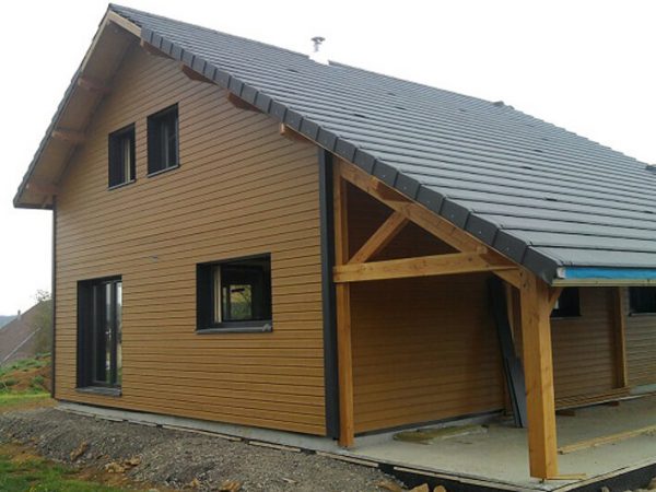 Maison en ossature bois à Chilly