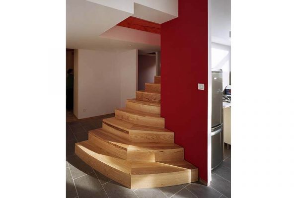 Escalier maison en ossature bois - Mornant, Rhône (69)