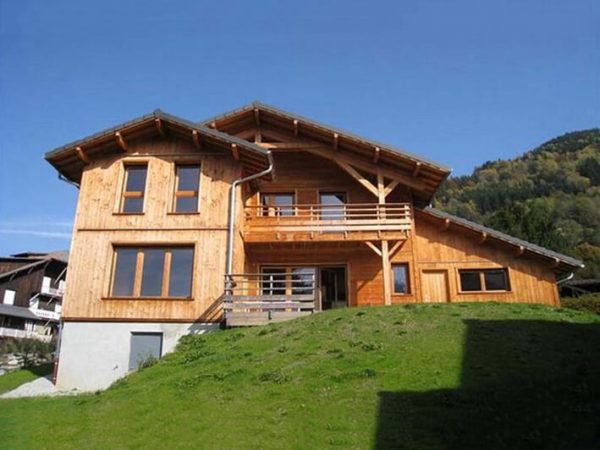 Maison en ossature bois à Saint-Gervais